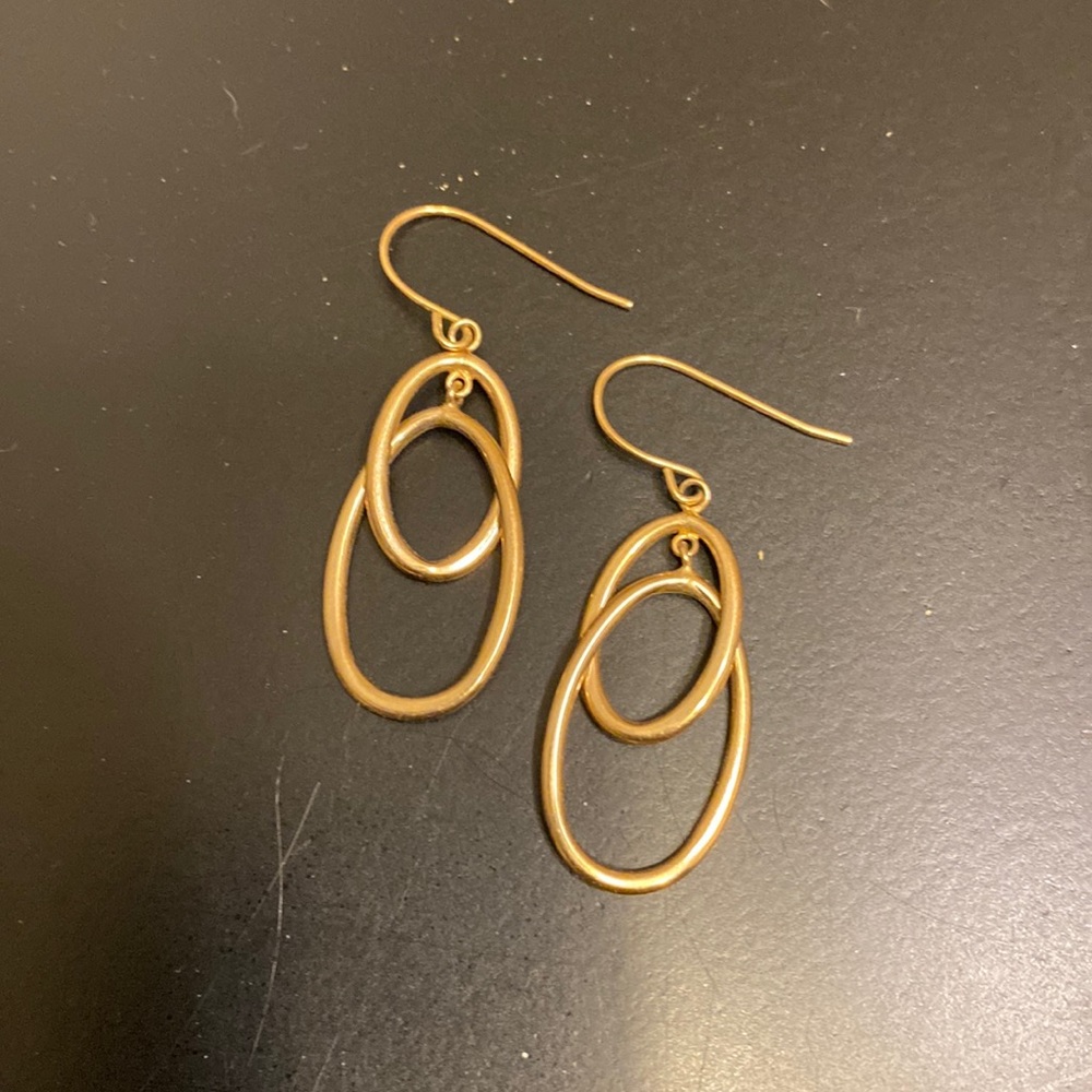 10k Gold Dangle Earrings